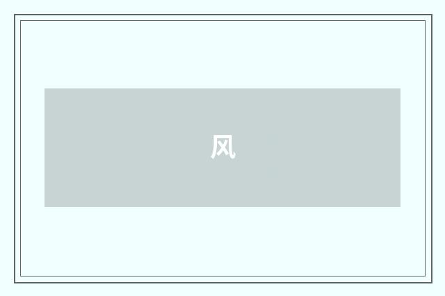 风