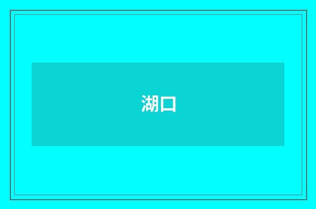 湖口
