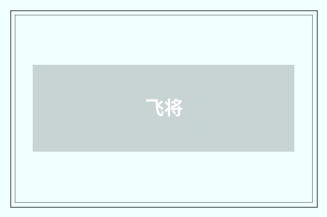 飞将
