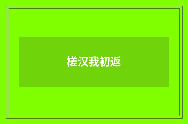 槎汉我初返