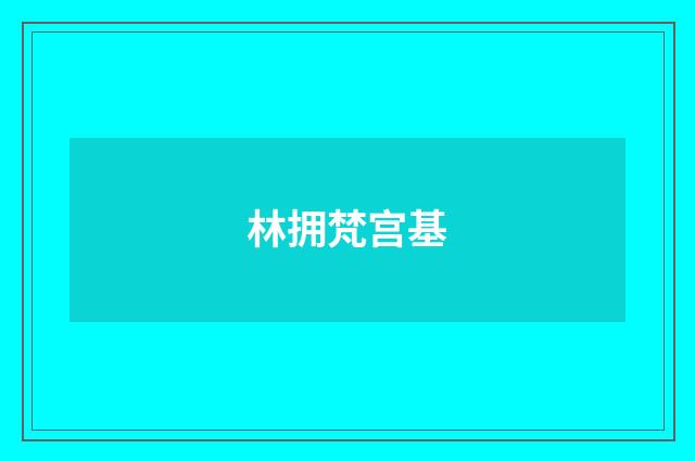 林拥梵宫基