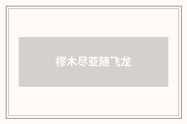 樛木尽亚随飞龙