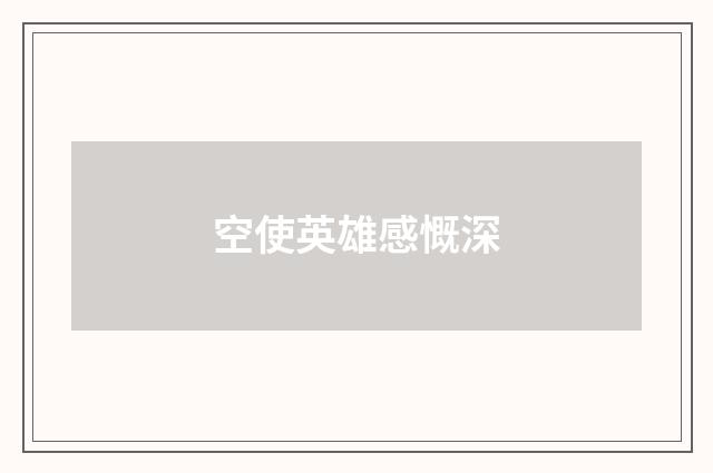 空使英雄感慨深