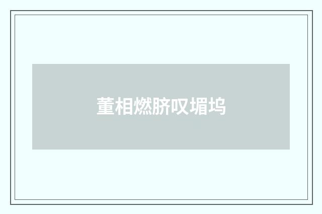 董相燃脐叹堳坞