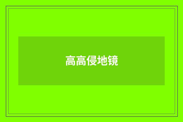 高高侵地镜