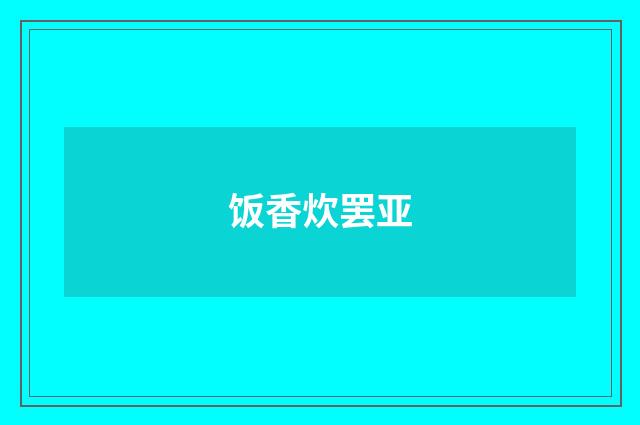 饭香炊罢亚