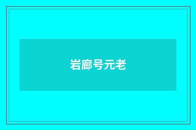 岩廊号元老