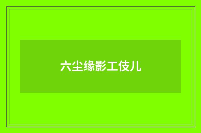 六尘缘影工伎儿