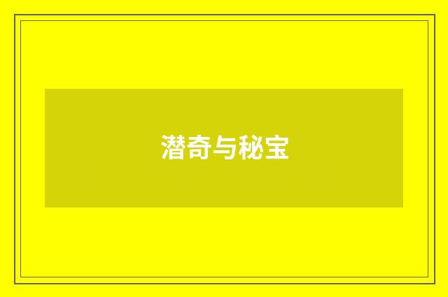 潜奇与秘宝
