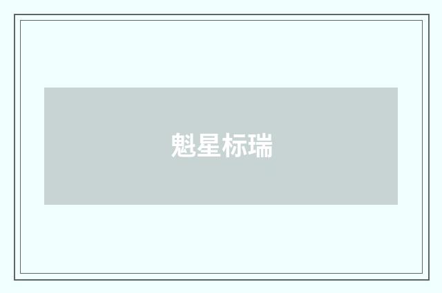 魁星标瑞