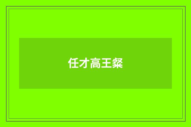 任才高王粲